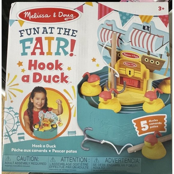 NIB - Melissa and Doug, Fun at the Fair - Hook a Duck Pirate Adventure - Picture 1 of 10